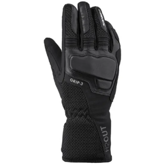 Текстилни мото ръкавици SPIDI GRIP 3 H2OUT Black