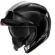 SHARK EVOJET BLACK GLOSS градска каска с интегриран предпазител на брадичката
