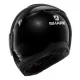 SHARK EVOJET BLACK GLOSS градска каска с интегриран предпазител на брадичката