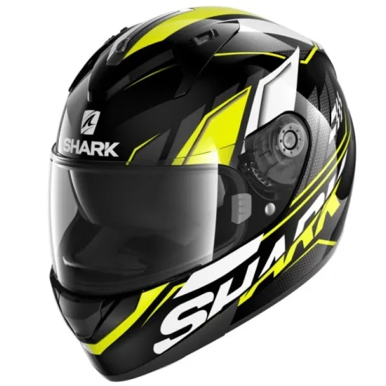 SHARK RIDILL PLAZ YELLOW – мото каска с жълт акцент и модерни функции
