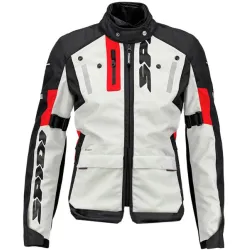 Дамско текстилно мото яке SPIDI CROSSMASTER Ice/Red