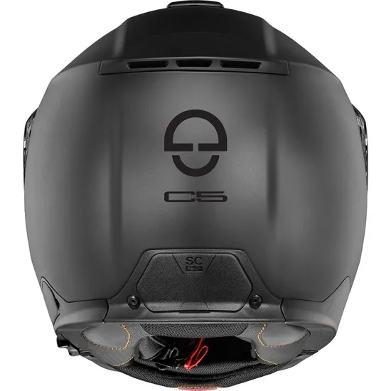 Каска SCHUBERTH C5 BLACK MATT с черупка от стъклени влакна и карбон