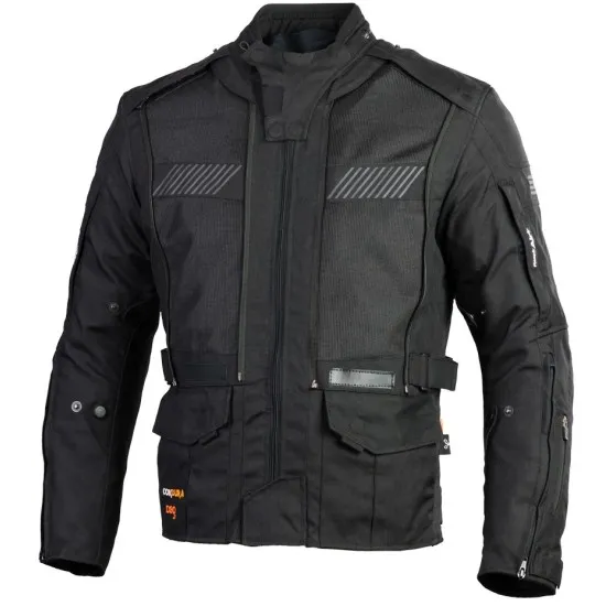 Текстилно мото яке Seca Strada Evo Black