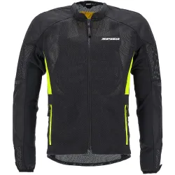 Лятно яке с протектори SPIDI SUPER NET Yellow fluo