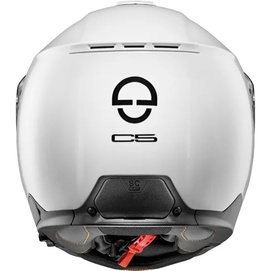 Каска SCHUBERTH C5 WHITE – елегантен бял дизайн и надеждна защита