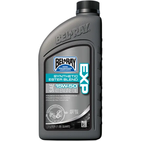 Масло BEL-RAY EXP Synthetic Ester Blend 4T 15W-50 1L