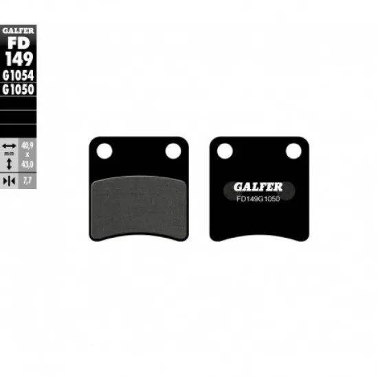Предни мото накладки Galfer SCOOTER FD149G1050 - Накладки от марка GALFER