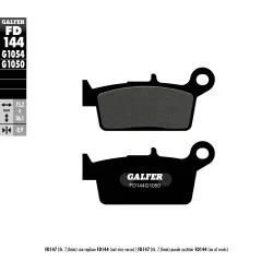 Предни/Задни мото накладки Galfer SEMI METAL FD144G1050