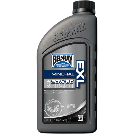 Масло BEL-RAY EXL MINERAL 4T 20W-50 1L