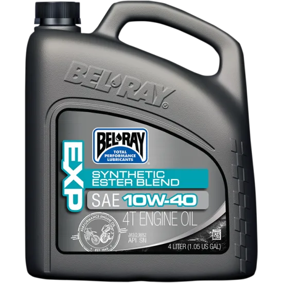 Масло BEL-RAY EXP Synthetic Ester Blend 4T 10W-40 4L