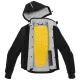 Текстилно мото яке SPIDI Hoodie Armor H2Out Black/White - Текстилни якета от марка SPIDI