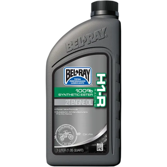 Масло BEL-RAY H1-R Racing 100% Synthetic Ester 2T - 1 Литър