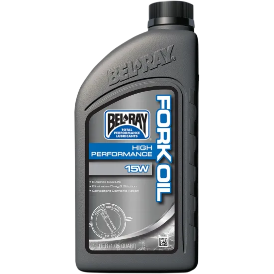 Масло BEL-RAY High-Performance Fork Oil 15W - 1 Литър