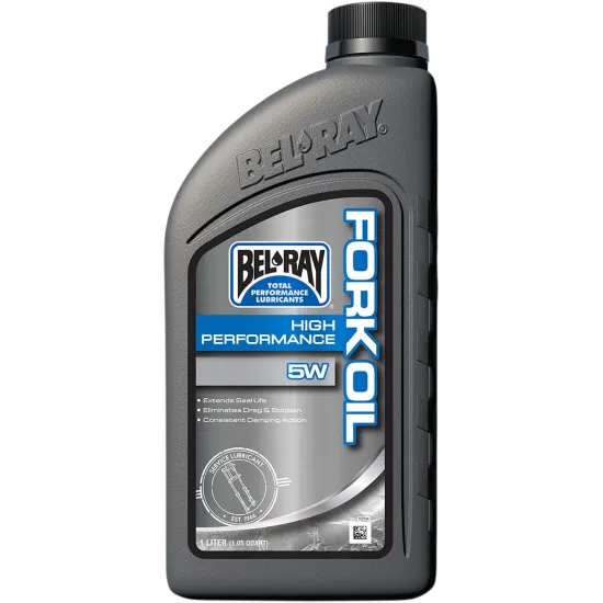 Масло BEL-RAY High-Performance Fork Oil 5W  - 1 Литър