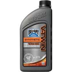 Масло BEL-RAY V-Twin Synthetic 4T 10W-50 1L