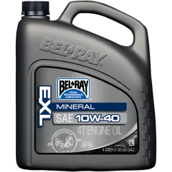 Масло BEL-RAY EXL MINERAL 4T 10W-40 4L