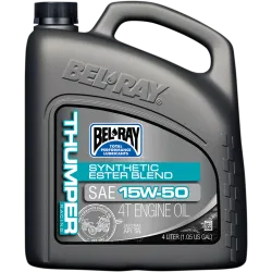 Масло BEL-RAY THUMPER RACING Synthetic Ester Blend T4 15W-50 4L