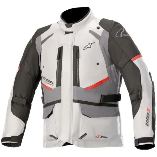 Текстилно мото яке Alpinestars Andes V3 Ice Gray/Dark Gray