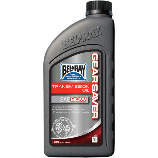 Трансмисионно масло BEL-RAY Gear Saver Transmission Oil 80W - 1 Литър