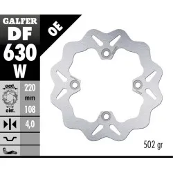 Заден спирачен диск Galfer WAVE FIXED  DISC WAVE FIXED 220x4mm DF630W