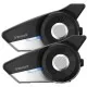 Интерком за каска SENA 20S DUAL EVO – две устройства с HD високоговорители