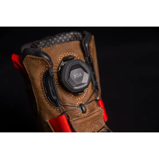 Мото боти ICON Stormhawk BROWN – Водоустойчиви обувки с BOA® закопчаване