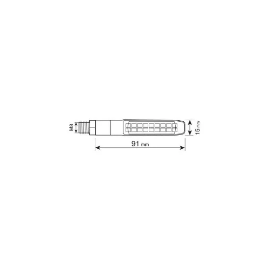 LED мигачи Victory Rear 91623 - Мото светлини от марка Lampa