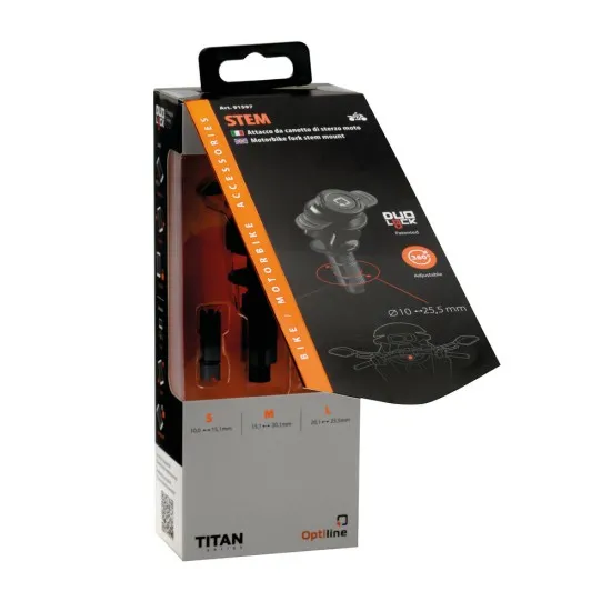 Стойка за телефонTitan Opti Stem 91597 - Мото аксесоари за телефон от марка Lampa