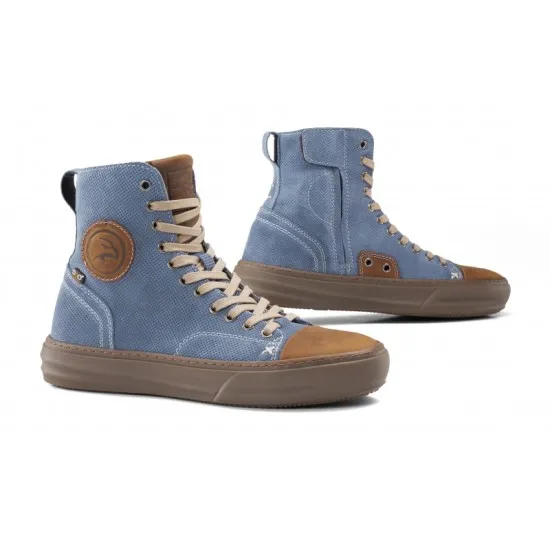 Мото кецове FALCO LENNOX 2 JEANS BLUE - Кецове за мотор от марка Falco