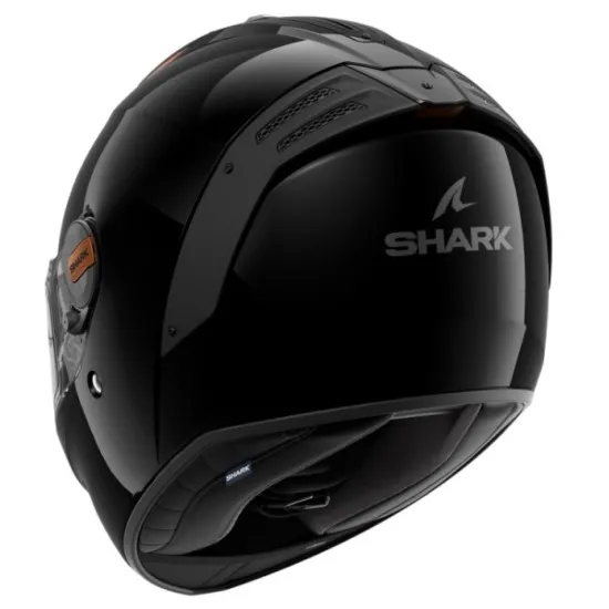 SHARK SPARTAN RS BLACK CUPPER – мото каска с черно-кафяво меден дизайн