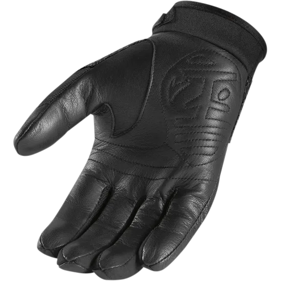 Ръкавици ICON TWENTY-NINER BLACK - Текстилни ръкавици за мотор от марка ICON