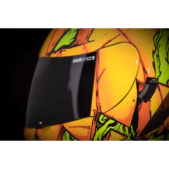 Каска ICON AIRFORM TRICK OR STREET OR с Dark Smoke визьор и Dropshield™