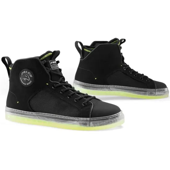 Мото кецове FALCO STARBOY 3 BLACK/FLUO - Кецове за мотор от марка Falco
