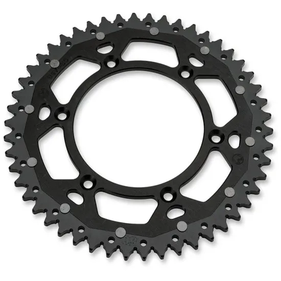 Двукомпонентно зъбно колело MOOSE 1210-895-48 BLACK - Вериги и пиньони от марка Moose Racing