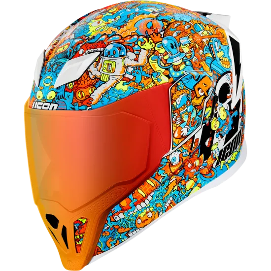Каска ICON AIRFLITE REDOODLE MIPS – Поликарбонатна каска с MIPS и Supervent охлаждане