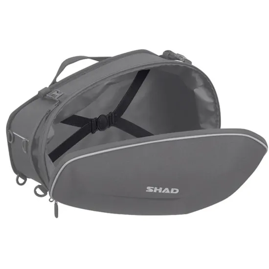 Полутвърди дисаги за мотор SHAD E-48 2022 - Мото чанти от марка SHAD