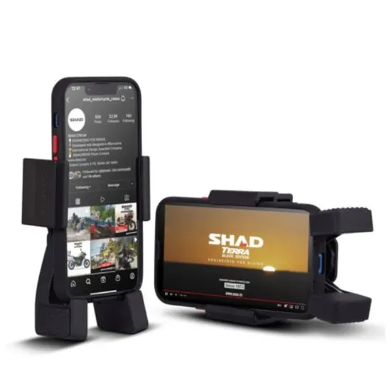 Стойка за телефон SHAD X-FRAME X0SG00H - монтаж на кормило - Мото аксесоари за телефон от марка SHAD