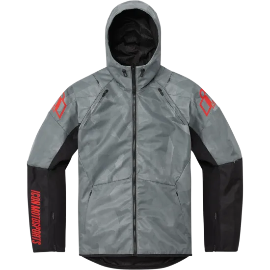 Текстилно мото яке ICON AIRFORM BATTLESCAR - GRAY - Текстилни якета от марка ICON