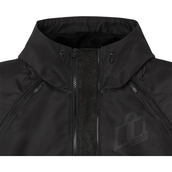 Текстилно мото яке ICON AIRFORM BLACK - Текстилни якета от марка ICON