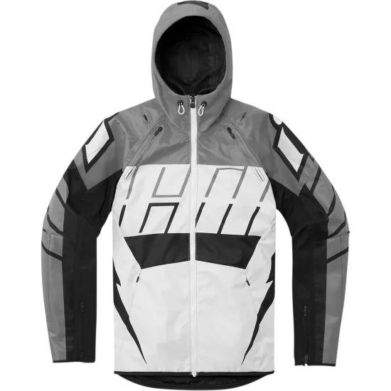 Текстилно мото яке ICON AIRFORM RETRO GRAY - Текстилни якета от марка ICON