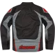 Текстилно мото яке ICON HOOLIGAN ULTRABOLT - BLACK - Текстилни якета от марка ICON