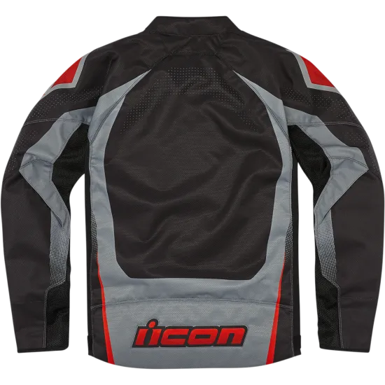 Текстилно мото яке ICON HOOLIGAN ULTRABOLT - BLACK - Текстилни якета от марка ICON
