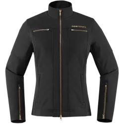 Дамско текстилно мото яке ICON HELLA2 - BLACK