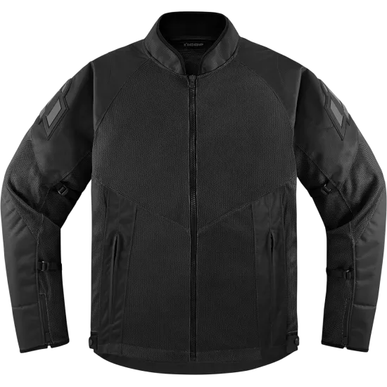 Текстилно мото яке ICON MESH AF BLACK - Текстилни якета от марка ICON