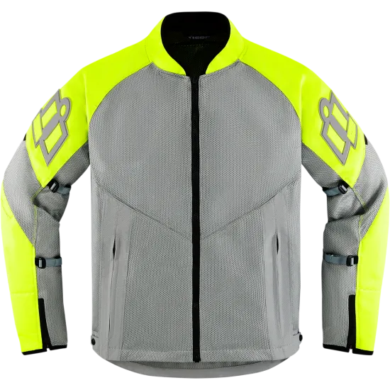 Текстилно мото яке ICON MESH AF HI-VIZ - Текстилни якета от марка ICON