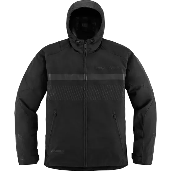 Текстилно мото яке ICON PDX3 CE - BLACK - Текстилни якета от марка ICON