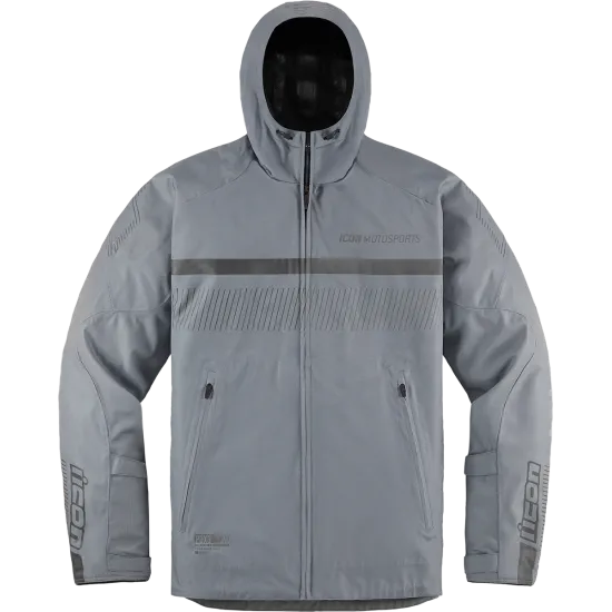 Текстилно мото яке ICON PDX3 CE - GRAY - Текстилни якета от марка ICON