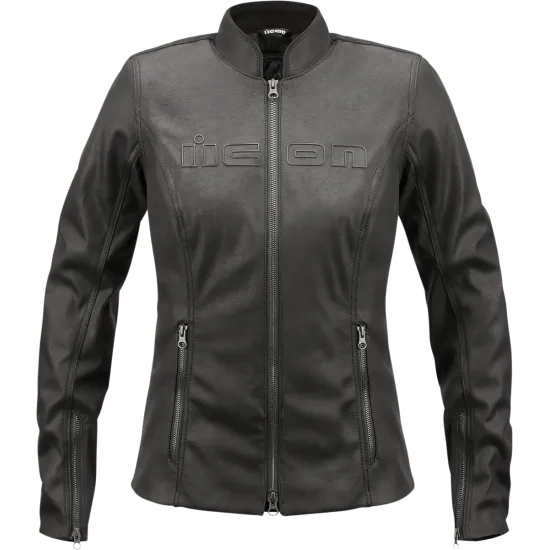 Дамско мото яке ICON TUSCADERO2 - BLACK - Дамски мото якета от марка ICON