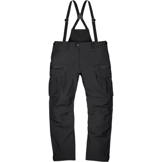 Текстилен мото панталон ICON STORMHAWK WP OVERPANT - BLACK - Текстилни панталони Текстилен мото панталон ICON STORMHAWK WP OVERPANT - BLACK - Текстилни панталони от марка ICON