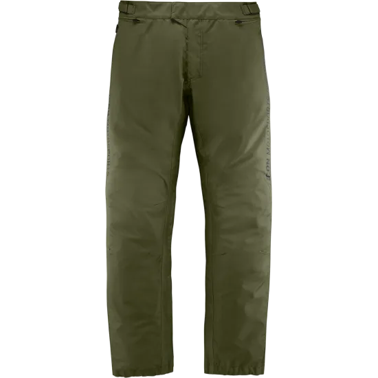 ICON PDX3 Overpants Olive текстилен мото панталон